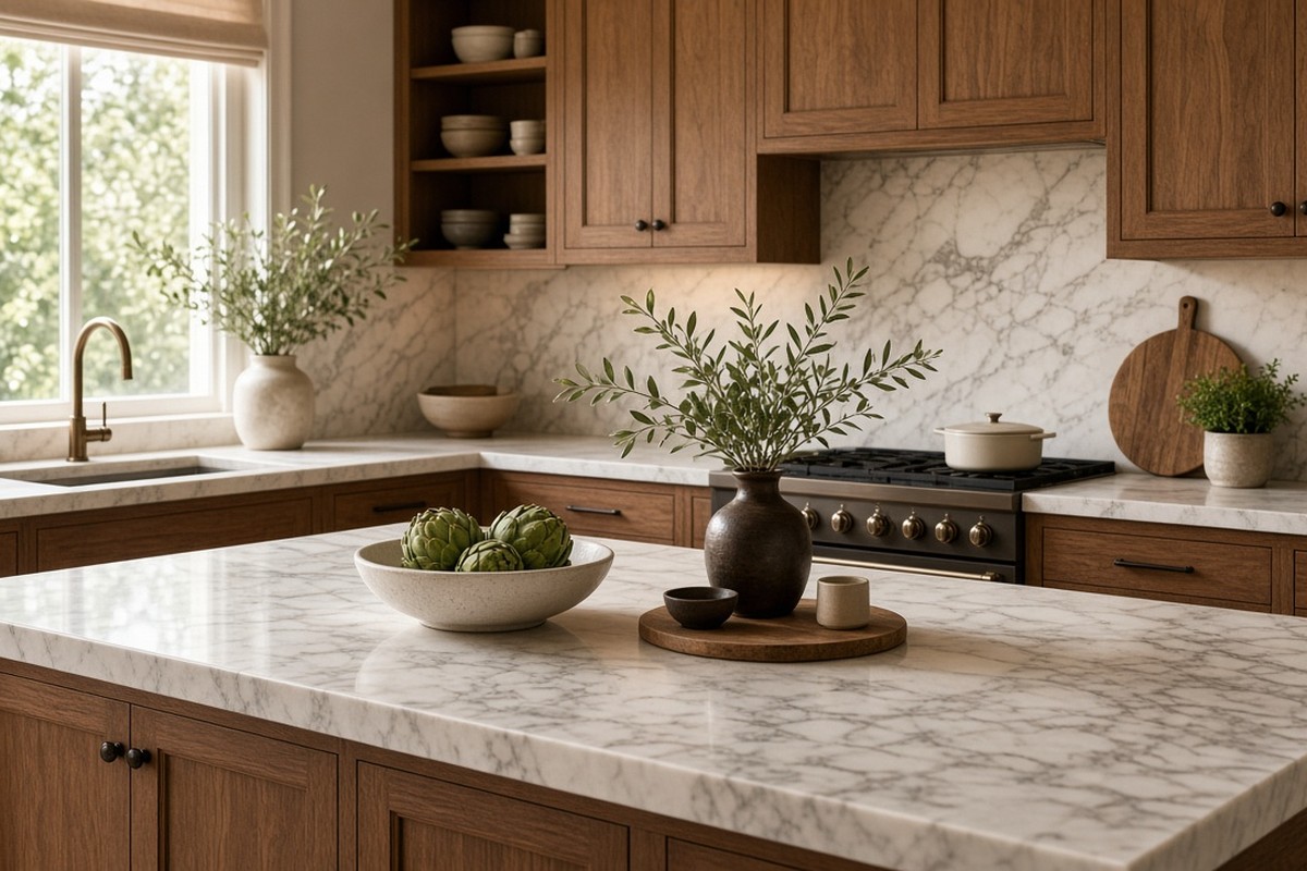 چطور ست رنگی سنگ و کابینت انتخاب کنیم